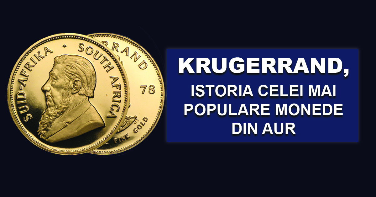 Krugerrand - istoria celei mai populare monede din aur